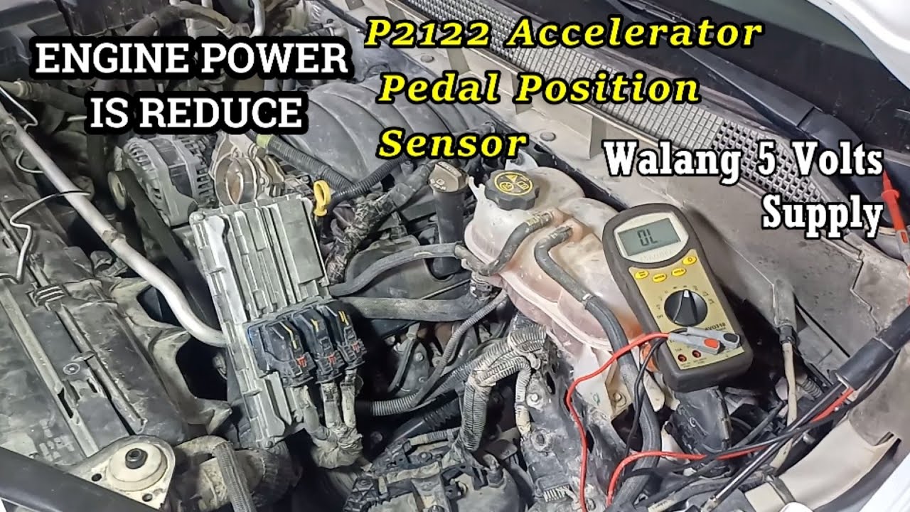 P2122 ACCELERATOR PEDAL POSITION/ ENGINE POWER IS REDUCED/PAANO AYUSIN/ CHEVY SILVERADO 2020 MODEL