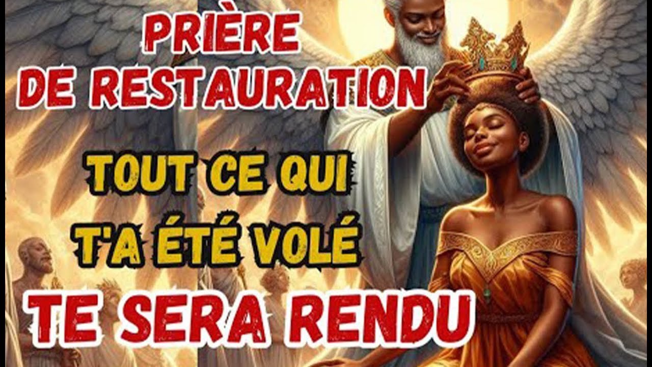 SAINT MICHEL ARCHANGE// Prière De Restauration  Tout Ceux Qui T'a Été Volé Te Sera Rendu.