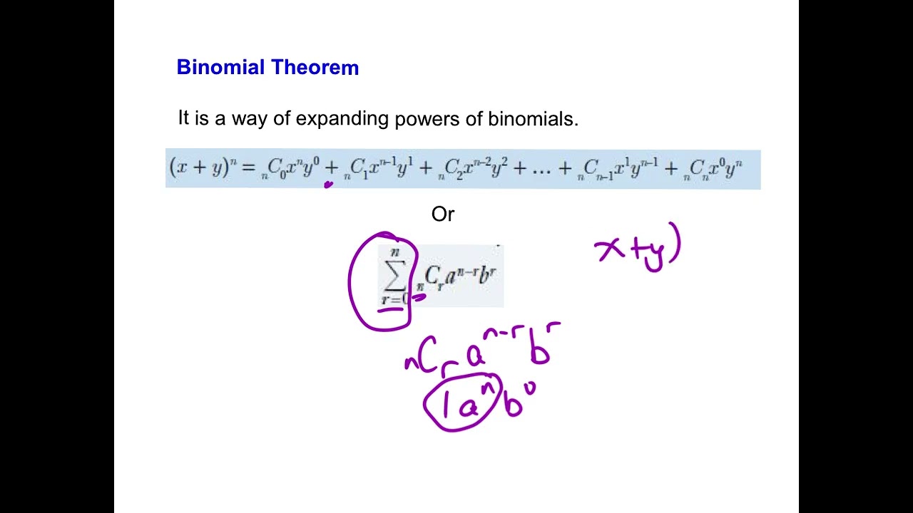 3 5 Binomial Theorem
