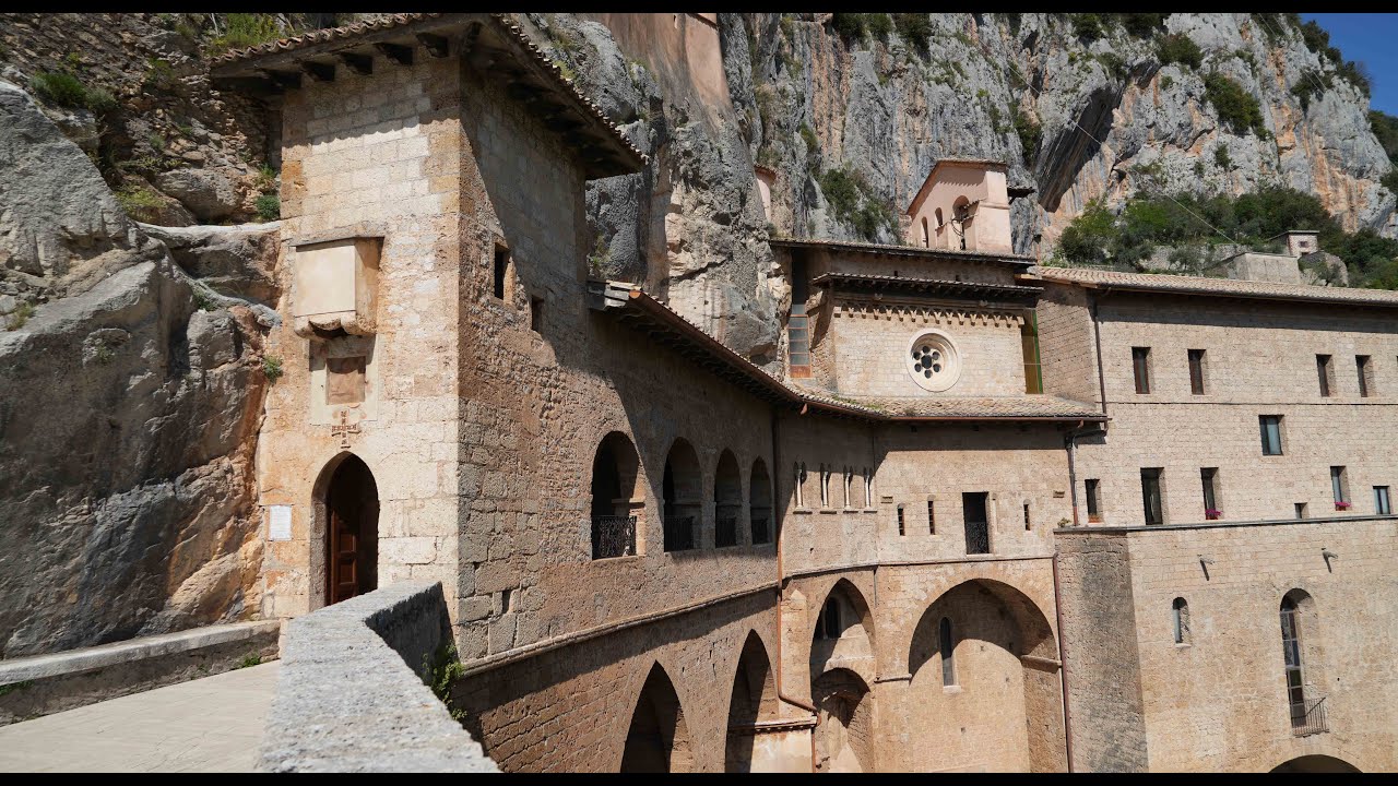 Il Monastero benedettino del Sacro Speco  - Subiaco  (Roma)