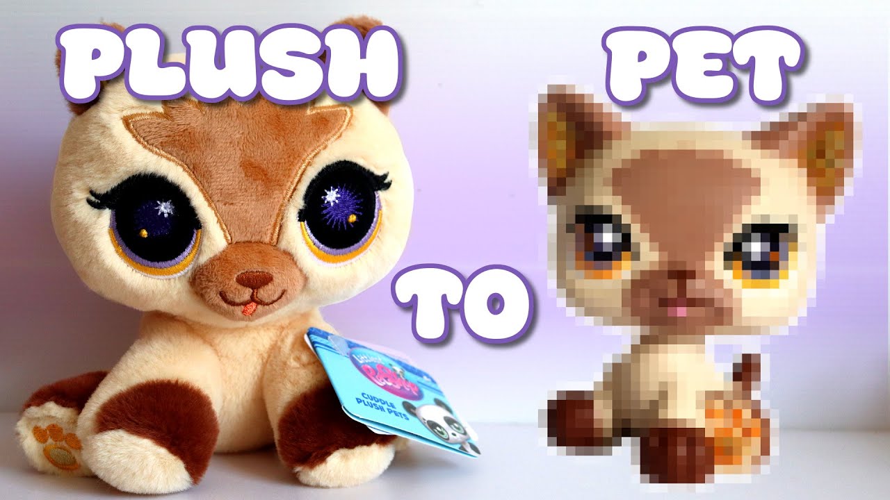 Превращаем LPS Plush в настоящий Littlest Pet Shop