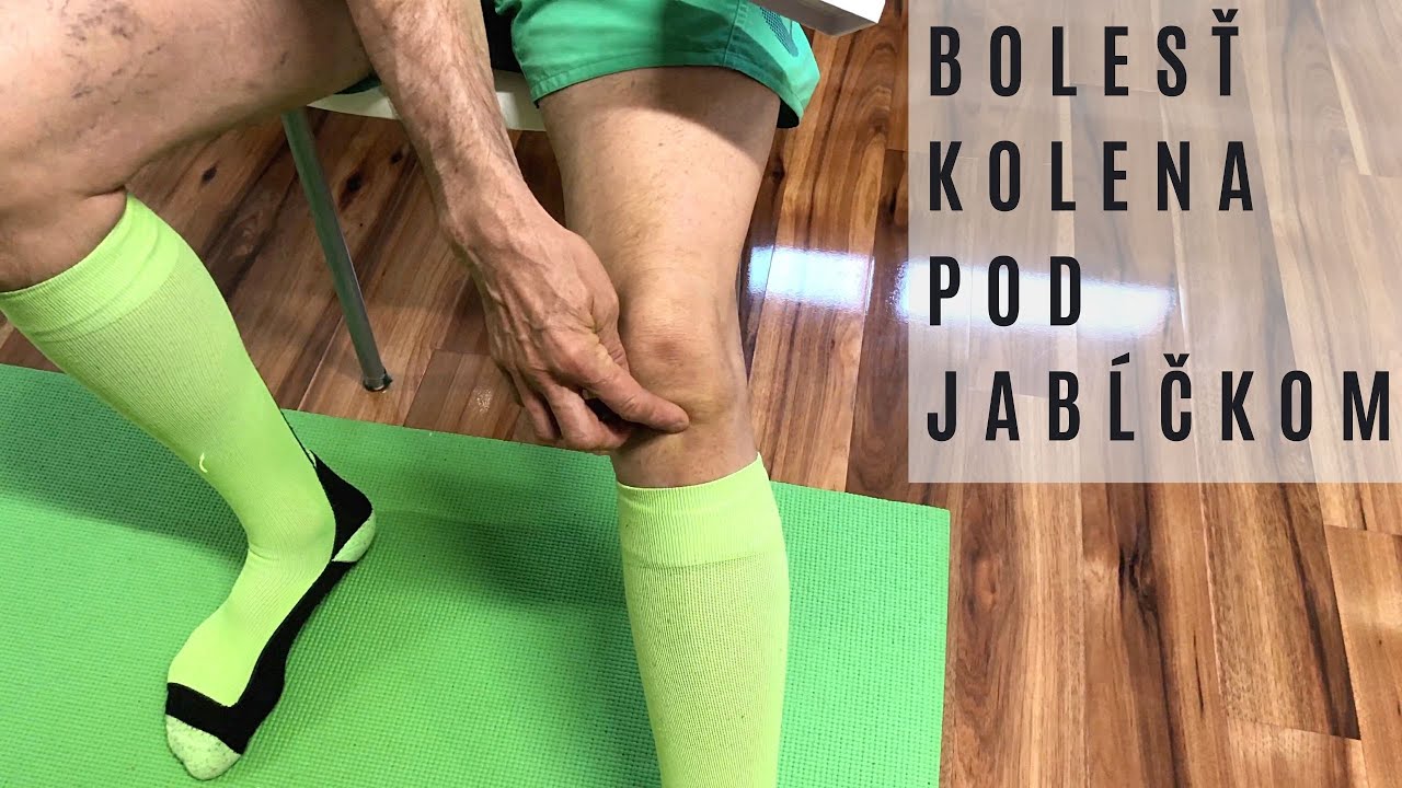 Bolesť kolena pod jabĺčkom (patelou)