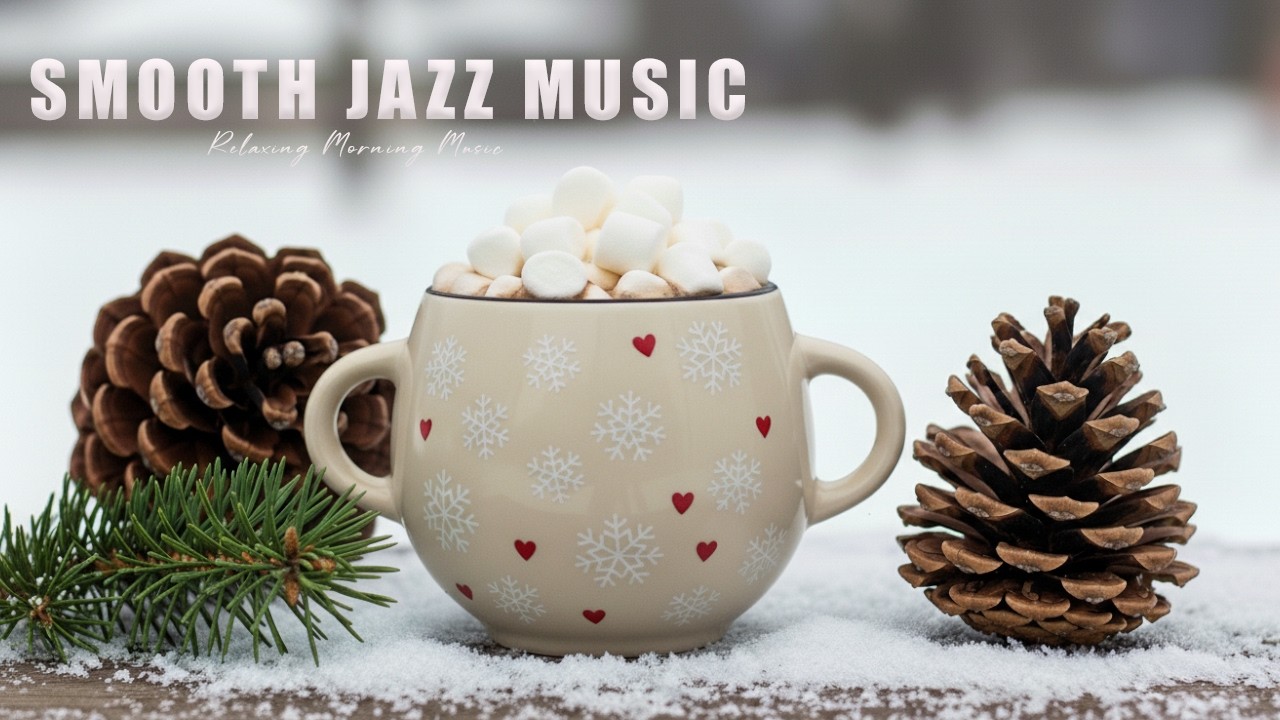 Winter Jazz ☃️ Bossa Nova Instrumental and Cozy Jazz Cafe Music for Happy Moods