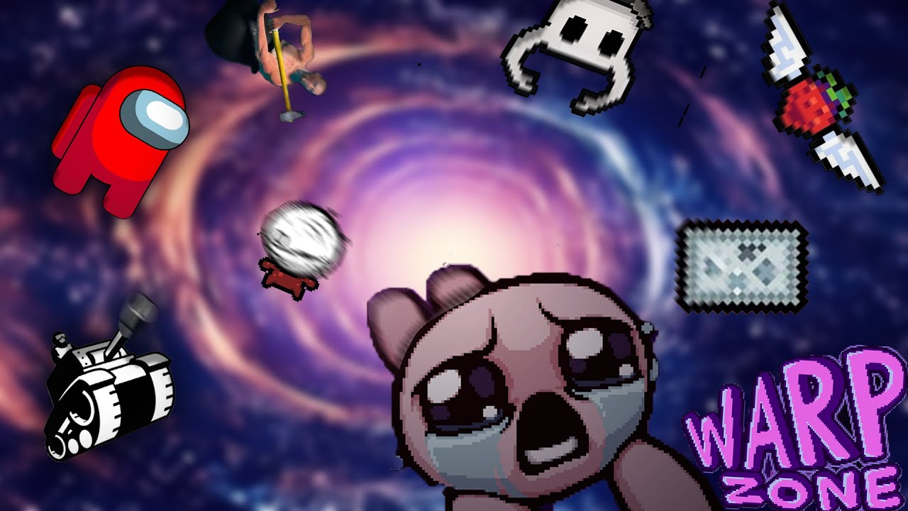 Этот мод добавляет 50 отсылок:The binding of isaac : Waaaaarp zoooone