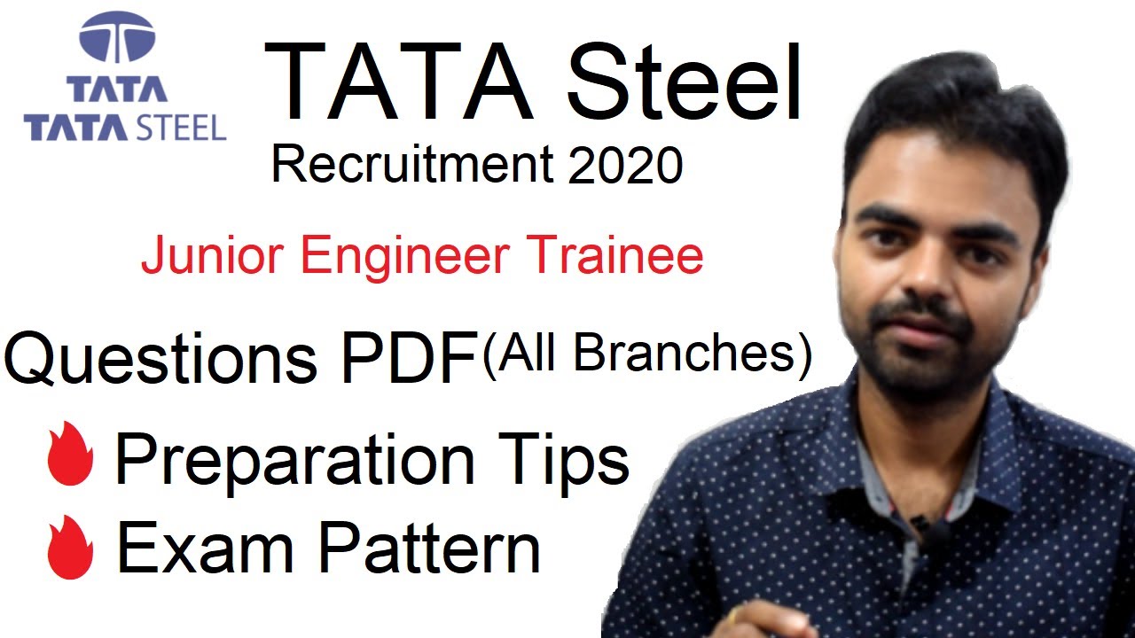 TATA Steel Jet Exam Question Paper PDF(Mechanical All Branches), Exam Pattern, Preparation Strategy