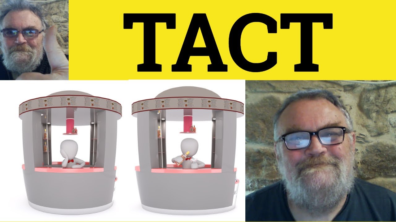 😎Tact Meaning - Tactful Definition - Tactless Examples Tactfully Tactfulness Tactlessly Tactlessness