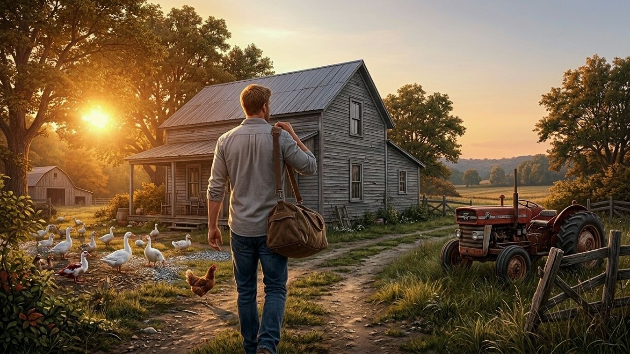 They Laughed When Single Dad Won a Farm in Raffle—What He Found Inside Changed Everything