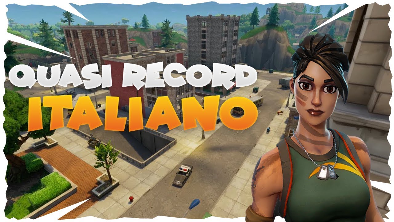 RECORD PERSONALE - 25 KILLS SOLO - FORTNITE ITA