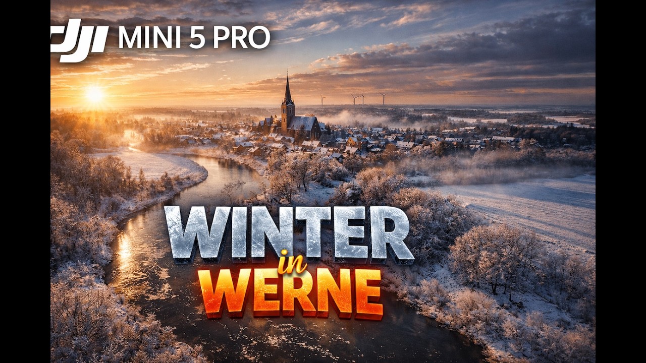 DJI MINI 5 PRO Atemberaubenden Cinematic Drohnen Aufnahmen Star teil von Werne