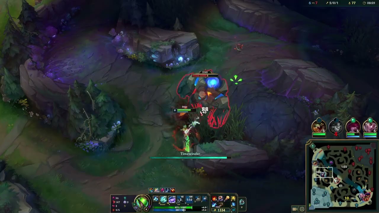 A Frustrating Ekko Game