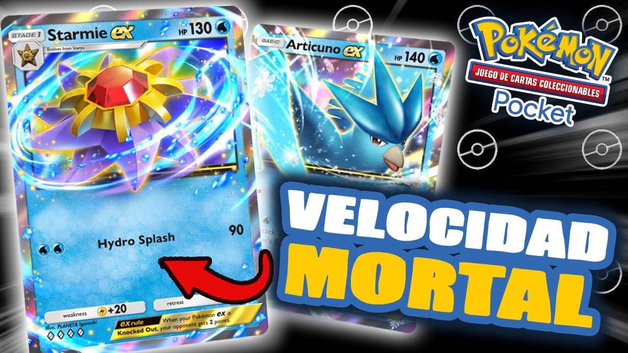 ¡Mazo de STARMIE! Ataca Rápido y Gana Fácil en Pokémon TCG Pocket