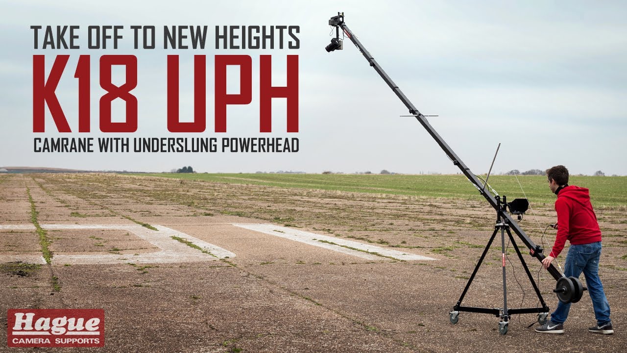 Hague K18 Camera Jib With Underslung Motorised Powerhead