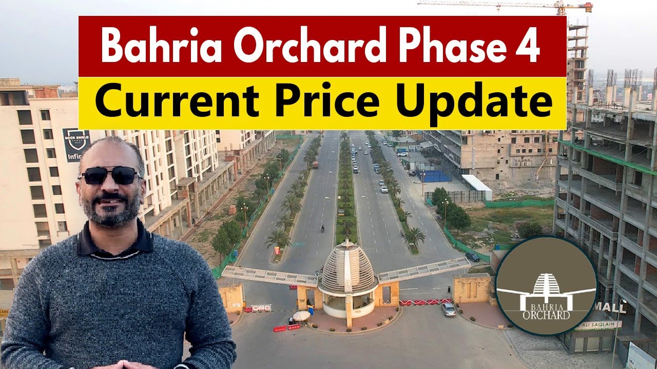 Bahria Orchard Phase 4 | Актуальные цены | Последние видеоматериалы с дрона | Декабрь 2025 года