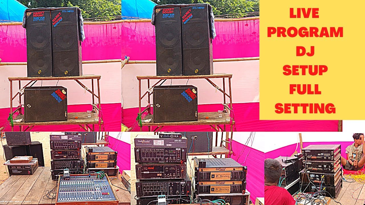 LIVE PROGRAM DJ SETUP FULL SETTING