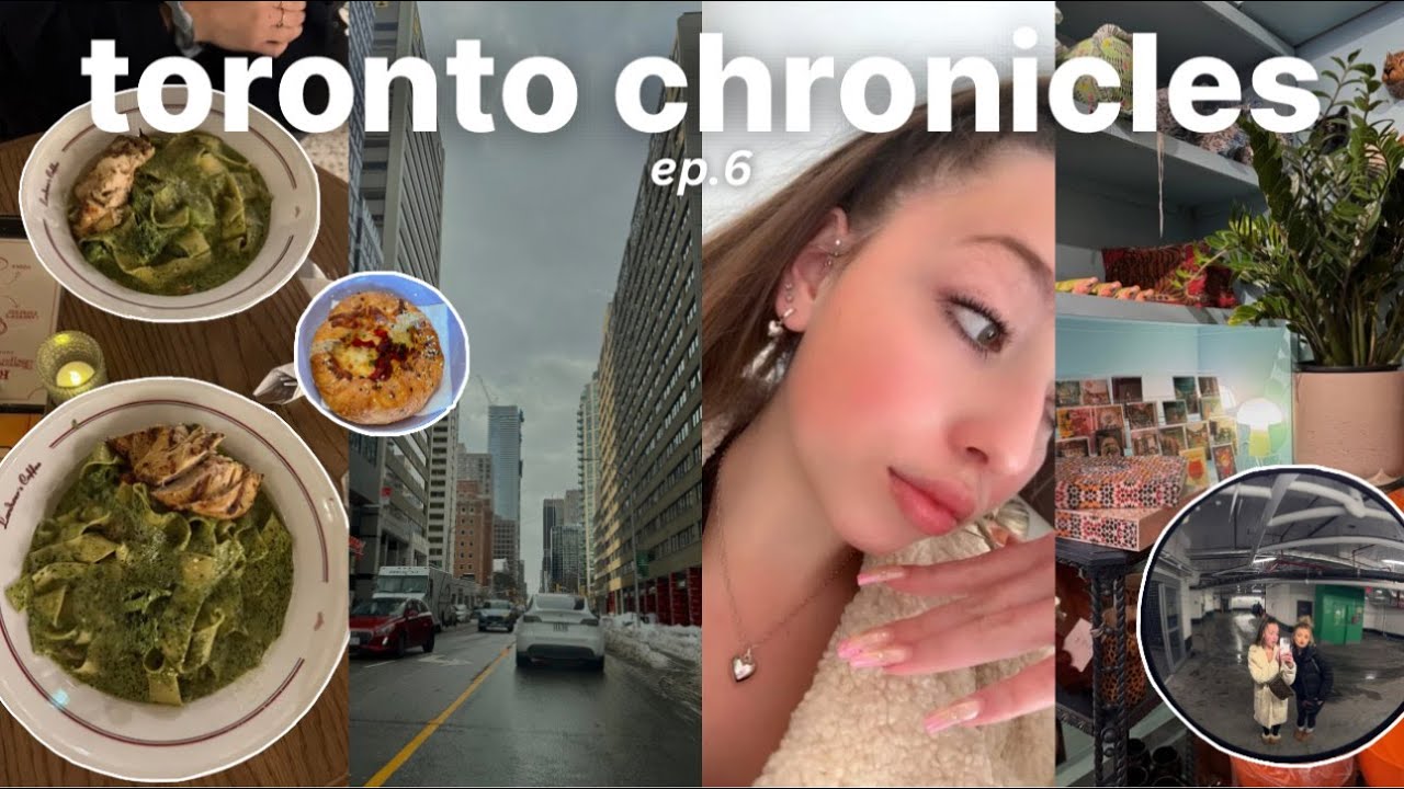 toronto chronicles 💌 coffee date, book shopping vlog, exploring the city & more!