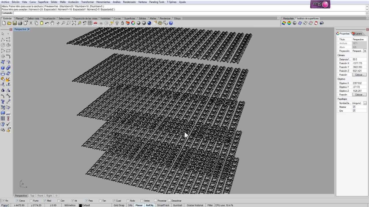 Tutorial de Rhinoceros parte 6 herramientas básicas de modificación 2/2