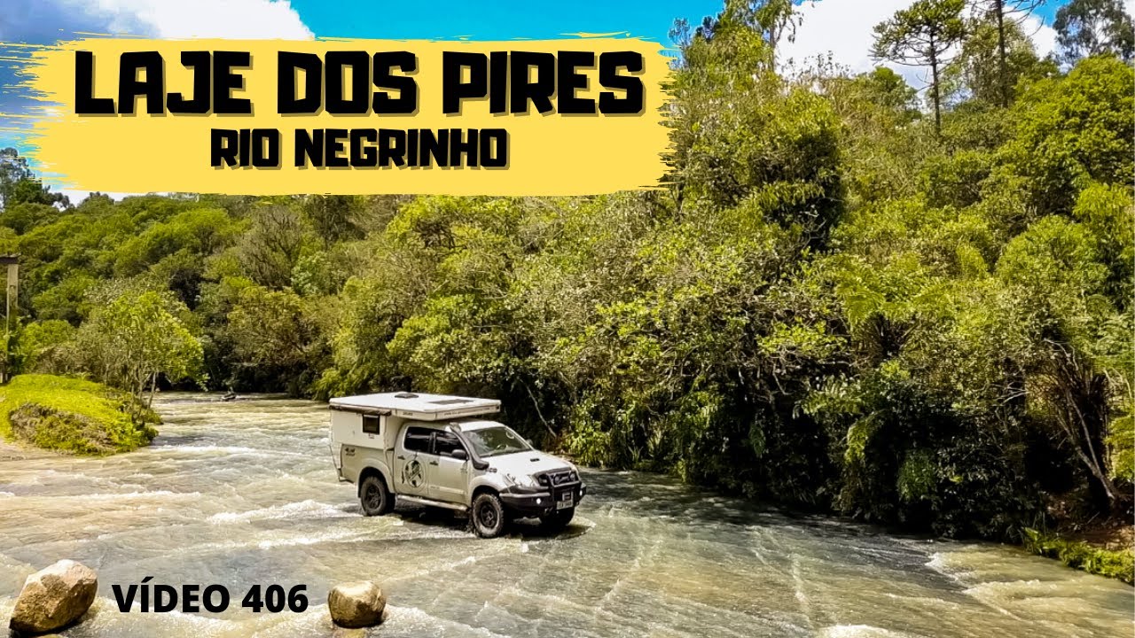 A INCRÍVEL LAJE DOS PIRES EM RIO NEGRINHO - VÍDEO 406