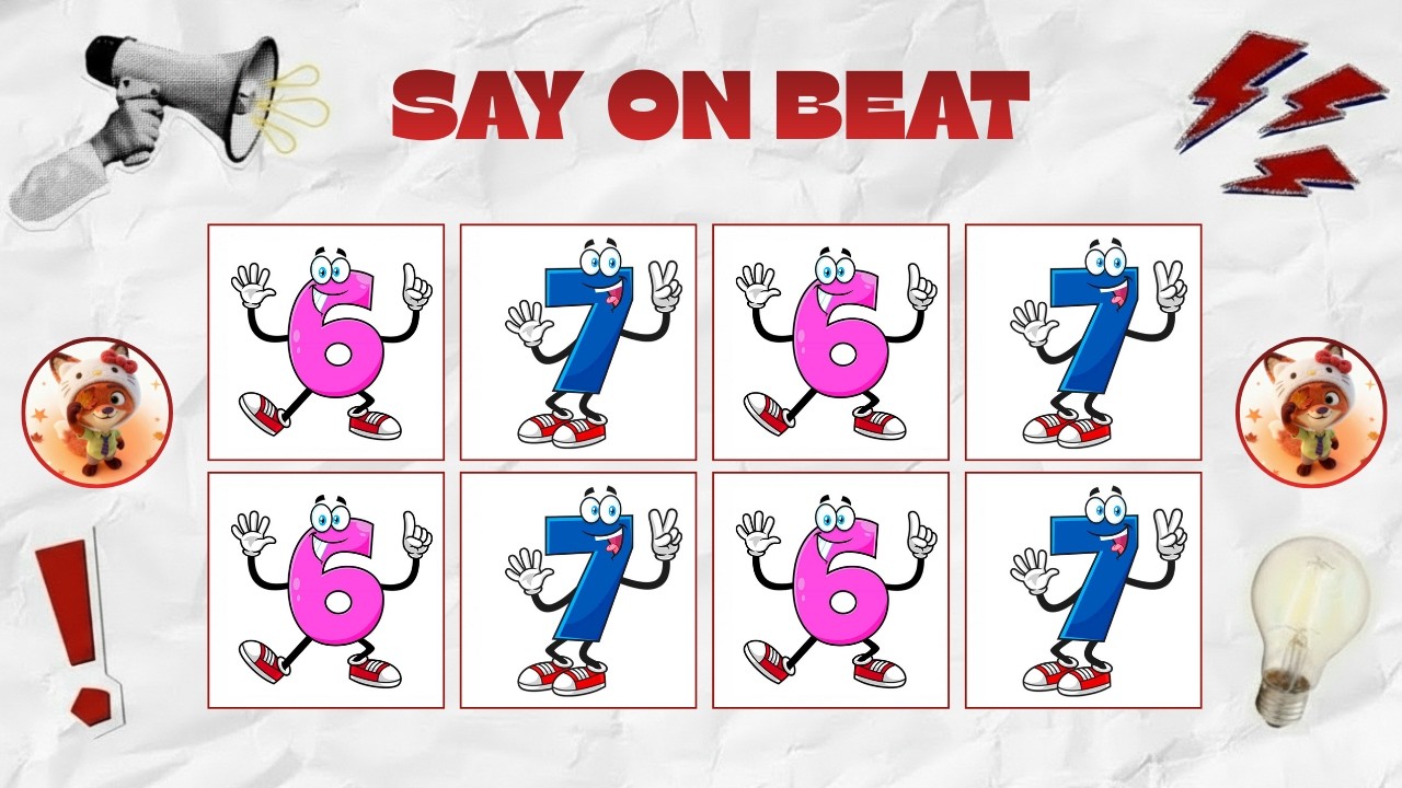 Say The Word On Beat Challenge | Level 1 - 5 | Level Easy to Insane