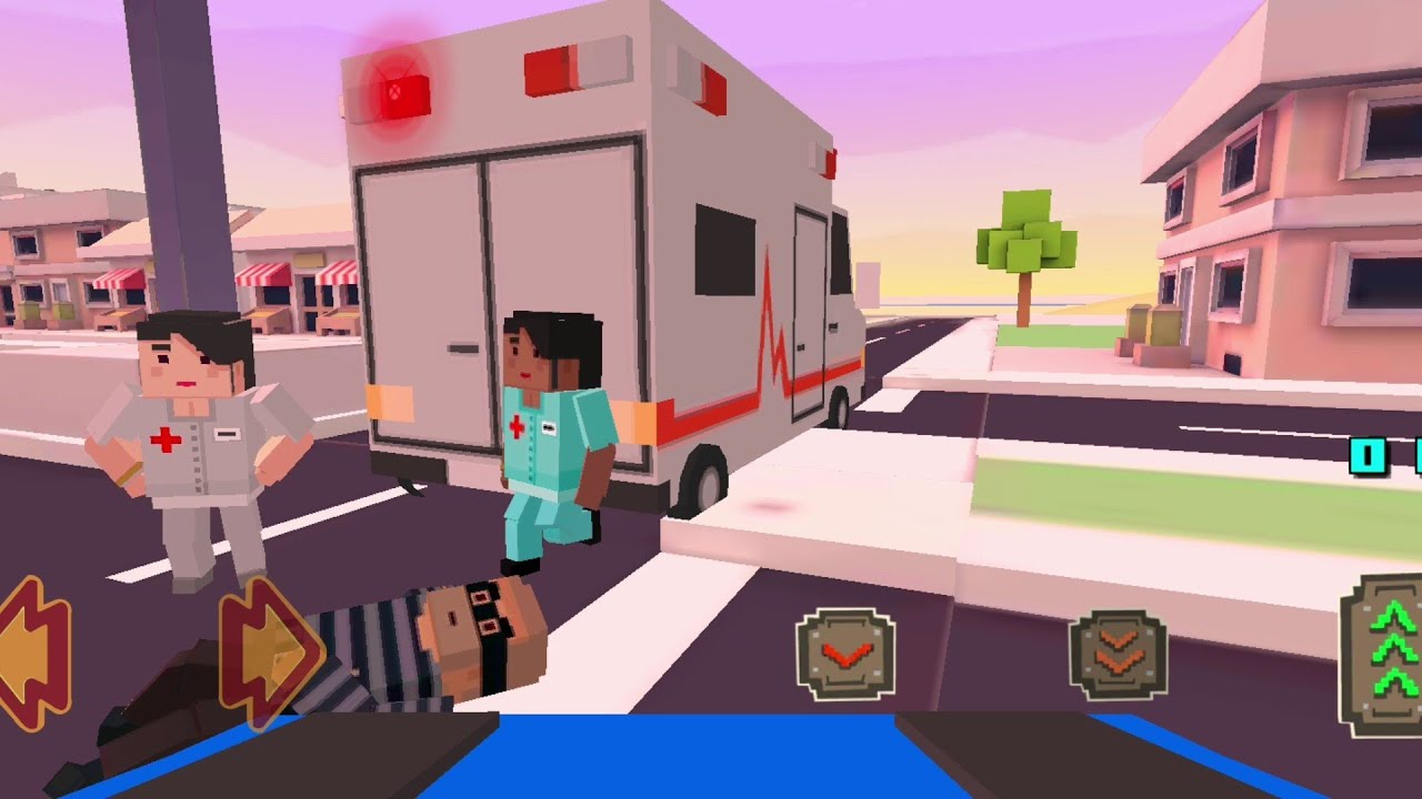 Blocky Farm Racing & Simulator: Homie Found a New Ranch to Harvest his Grains | City Explorarion