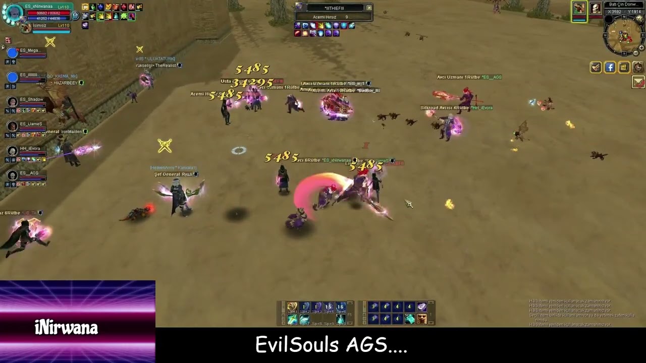 TRSRO-KARYA iNirwana Job Figth EvilSouls  AGS ......