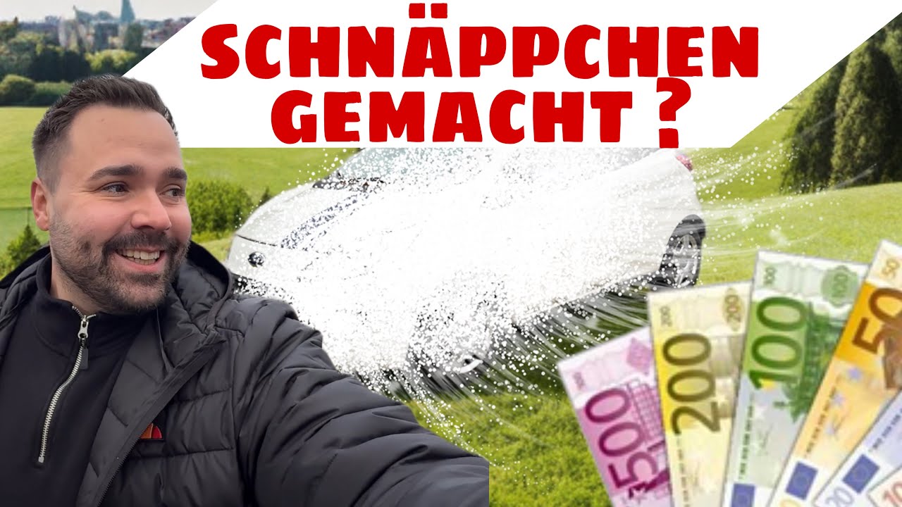 Ich KAUFE mein ERSTES Auto zum Handeln!