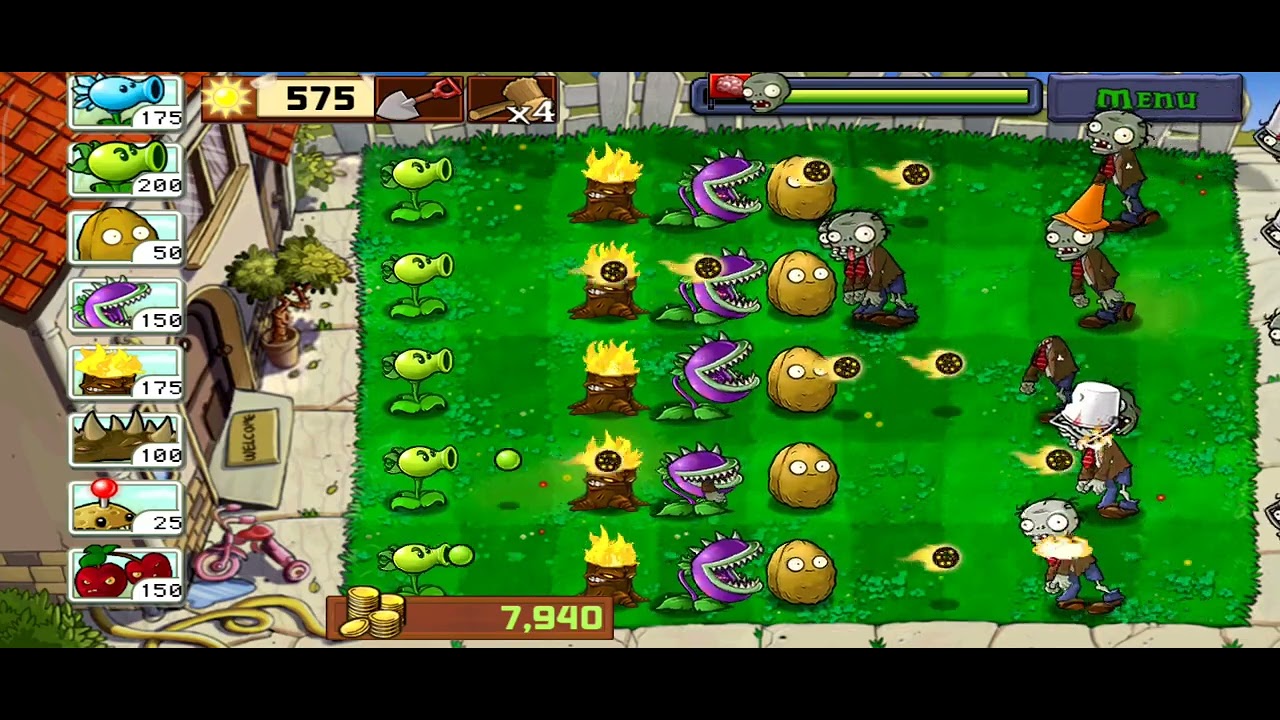 Plants vs Zombies | LAST STAND | Completed