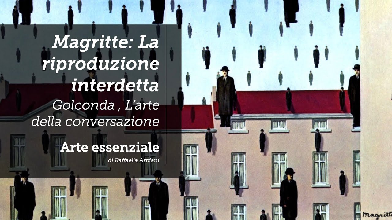 Magritte: La riproduzione interdetta, Golconda, L'arte della conversazione