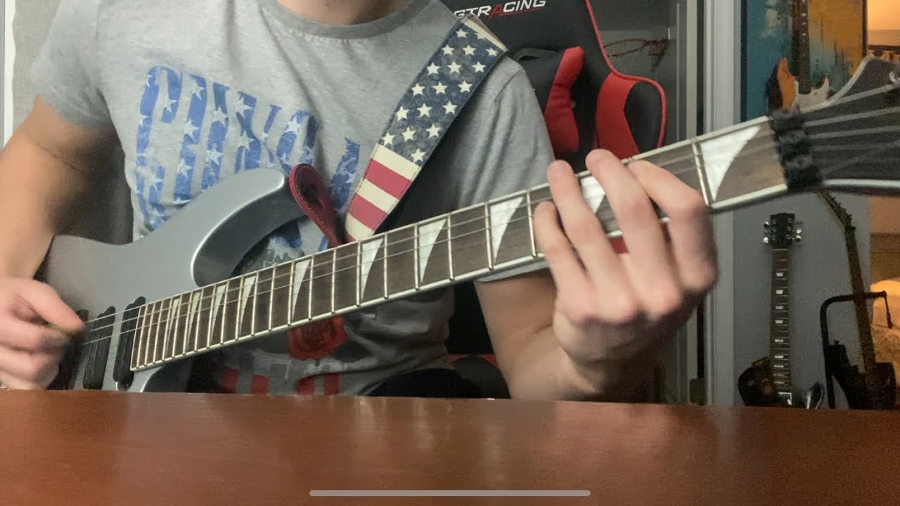 Discharge - Anger Burning (Guitar Cover)