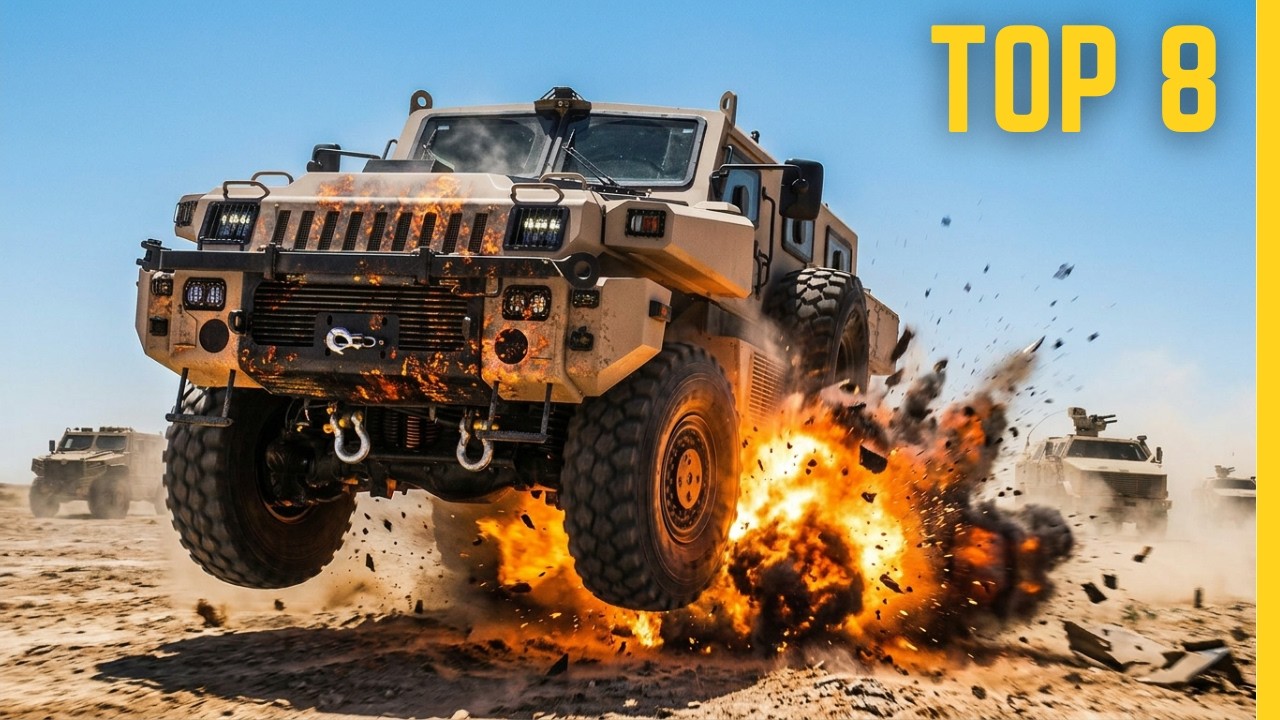 TOP 8 Most Advanced MRAPs (9&ndash;10 Tons) in the World