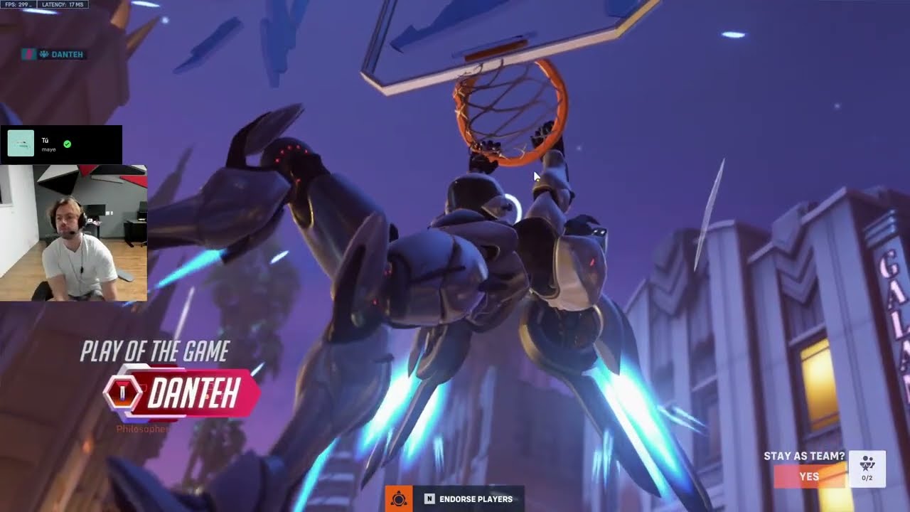 POTG! DANTEH PHARAH GAMEPLAY OVERWATCH 2 SEASON 13 TOP 500
