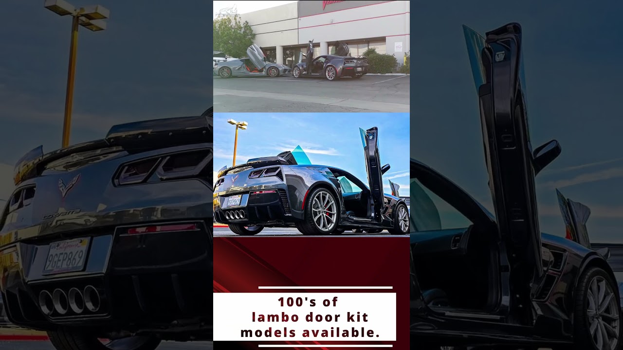 Chevrolette Corvette C7 с ламбо-дверями, произведенными в США 
