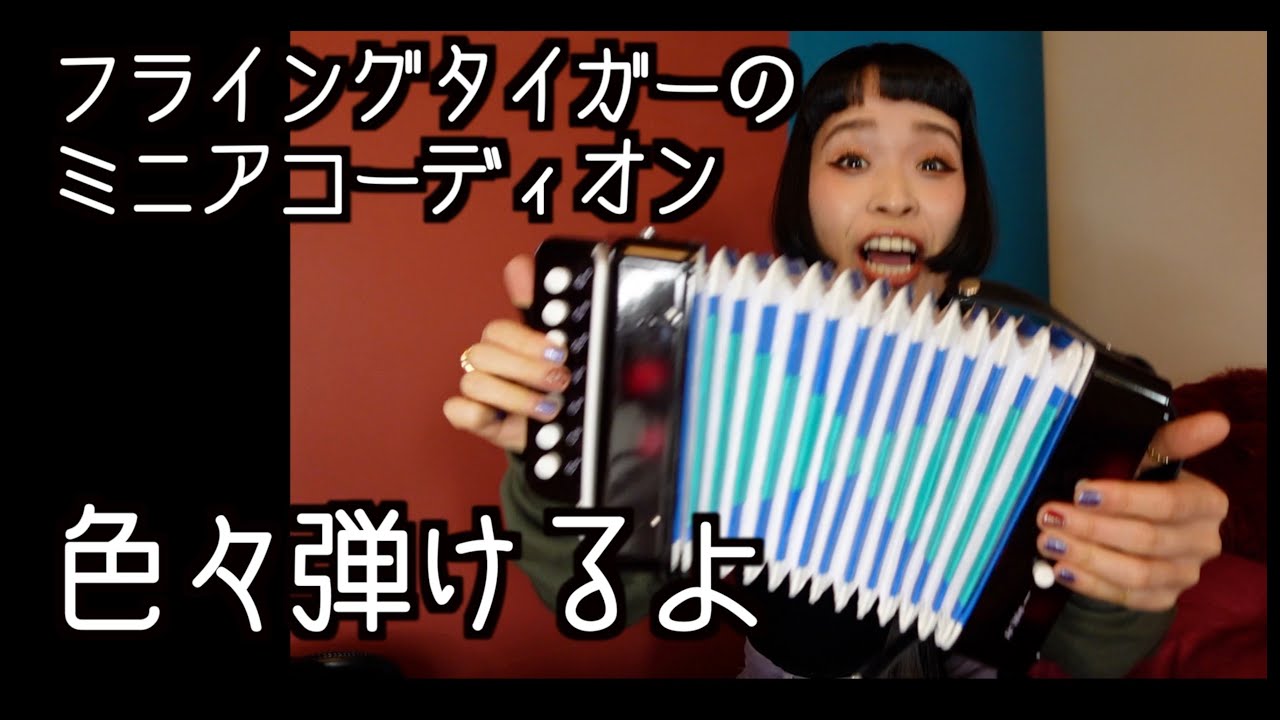 [蛇腹談義40] フライングタイガーのアコーディオンて曲弾けるんですか