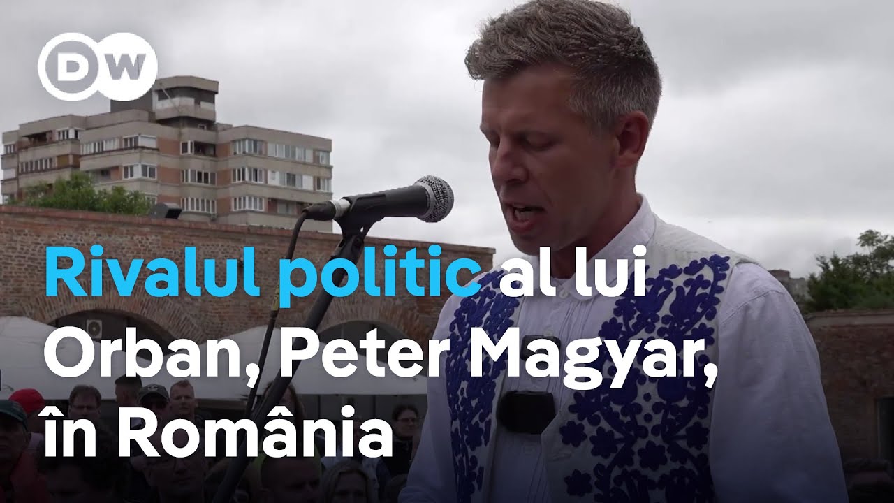 Rivalul politic al lui Orban, Peter Magyar, în România