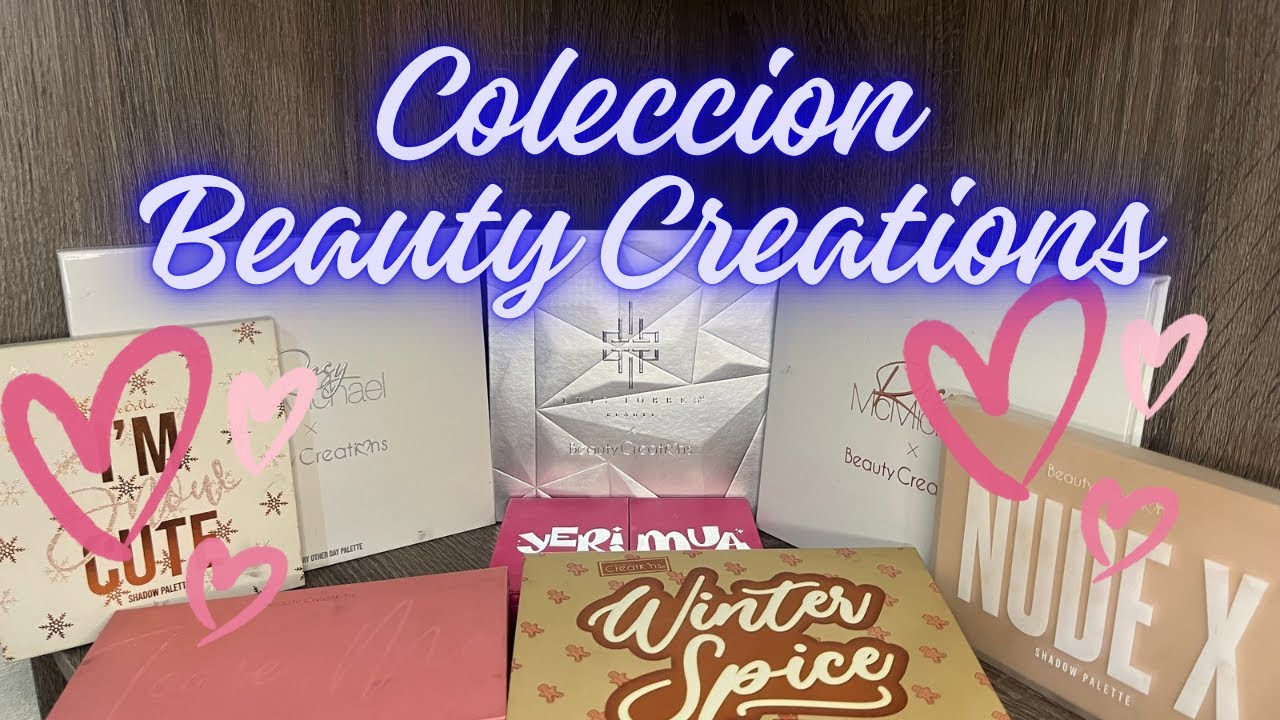 Colección de Paletas BEAUTY CREATIONS 🩷💞
