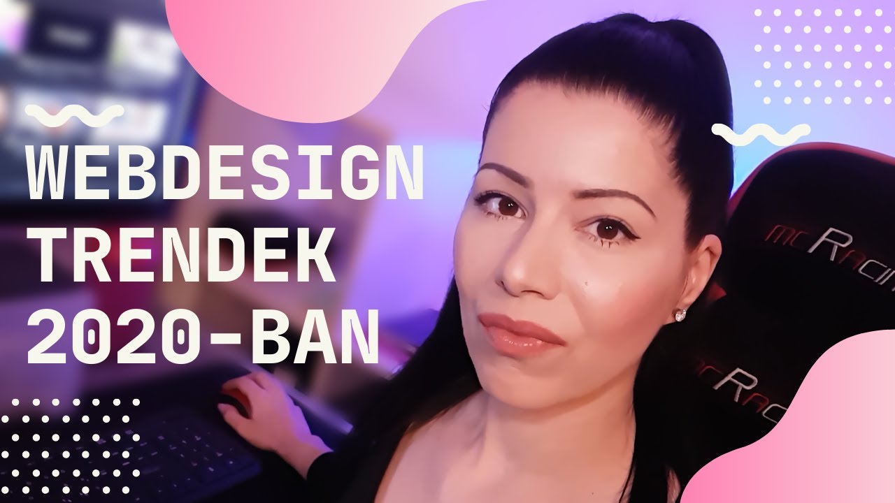 #WEBDESIGN #TRENDEK 2020-BAN