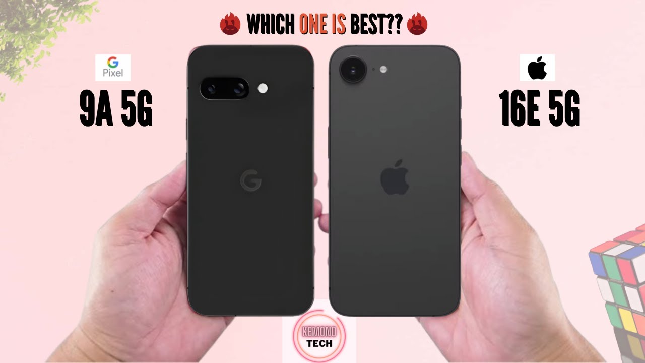 Google Pixel 9A vs iPhone 16e | Kemono Tech