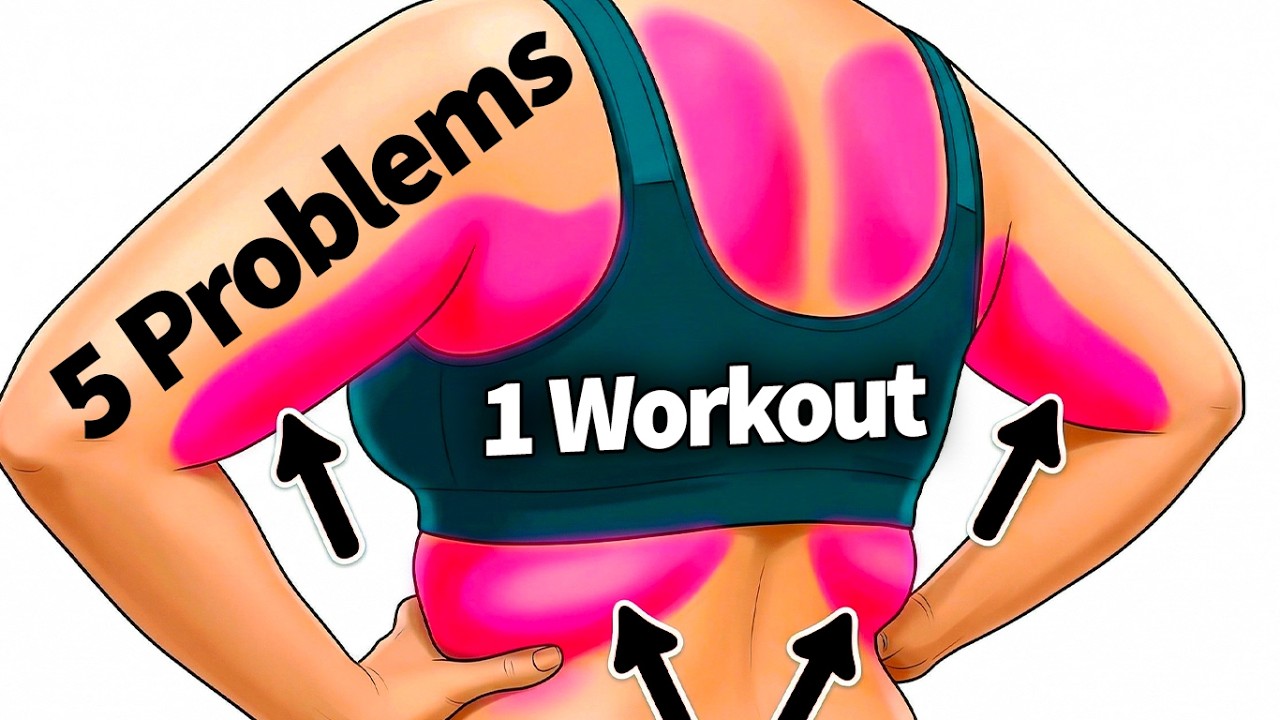 Day 4 (5 in 1) Bra Fat + Batwings + Flabby Arms + Armpit Fat + Toned Back