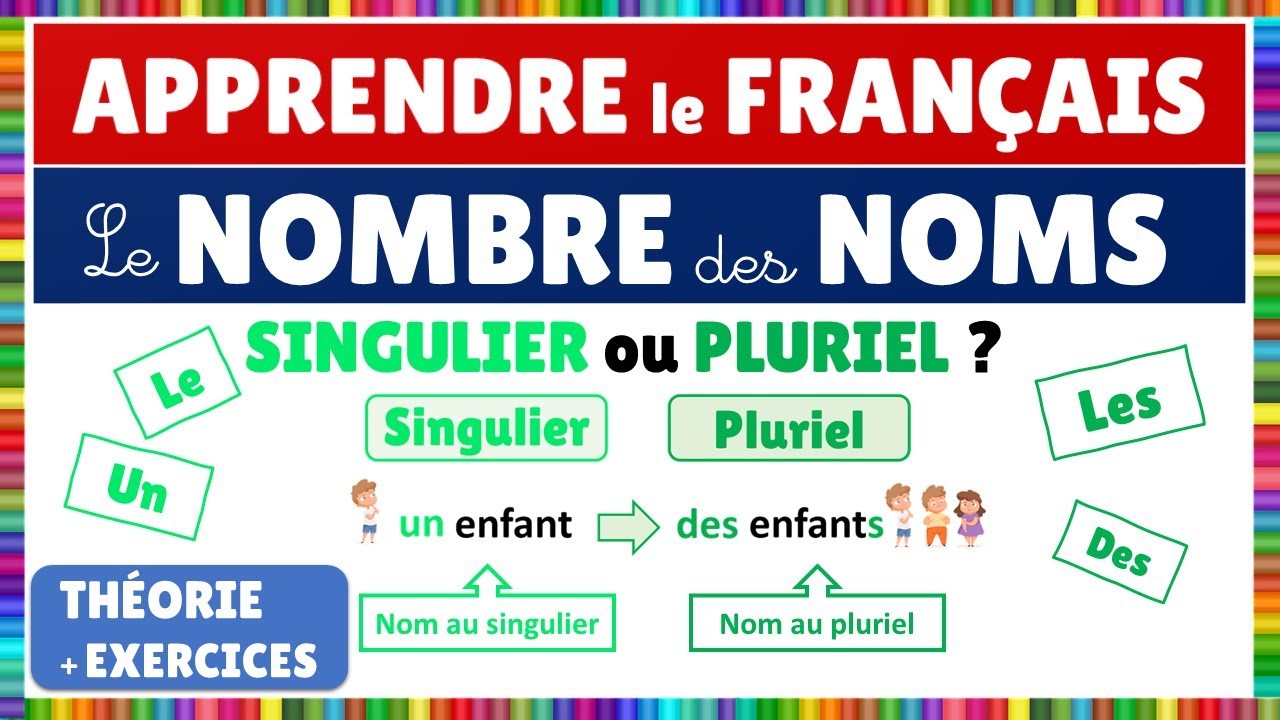 Le nombre des noms || Singulier ou pluriel || Français