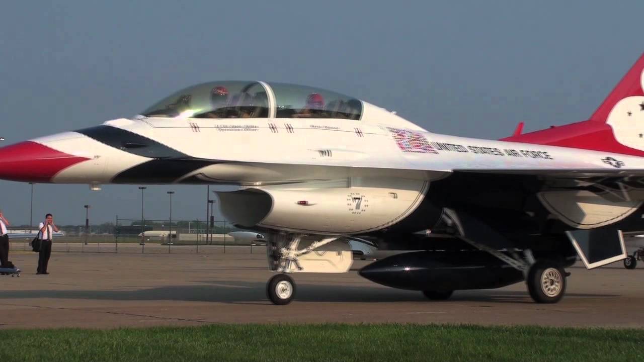 F16 Engine Start Sequence