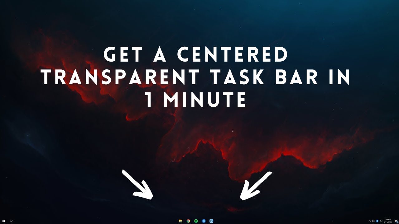 How to Make Taskbar Transparent Windows 10 and 11 (2025)