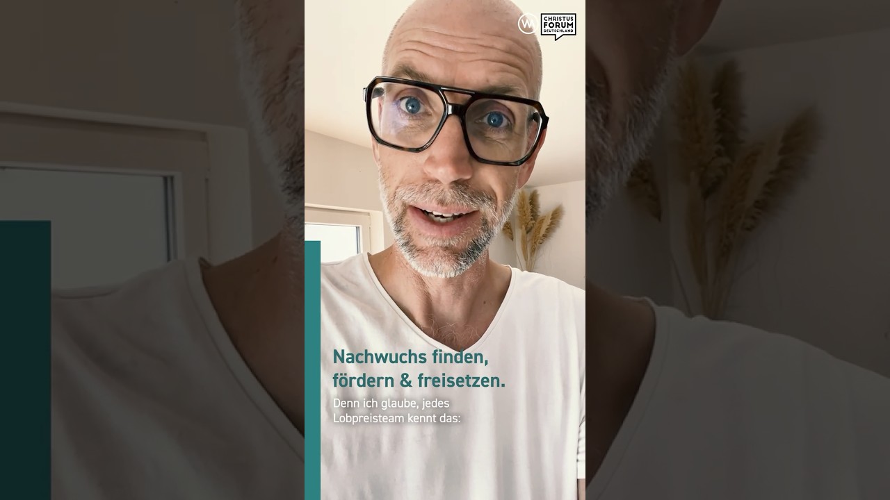 Nachwuchs finden, fördern und freisetzten / 08.09.2025 - mit Daniel Harter - ChristusForum TALK