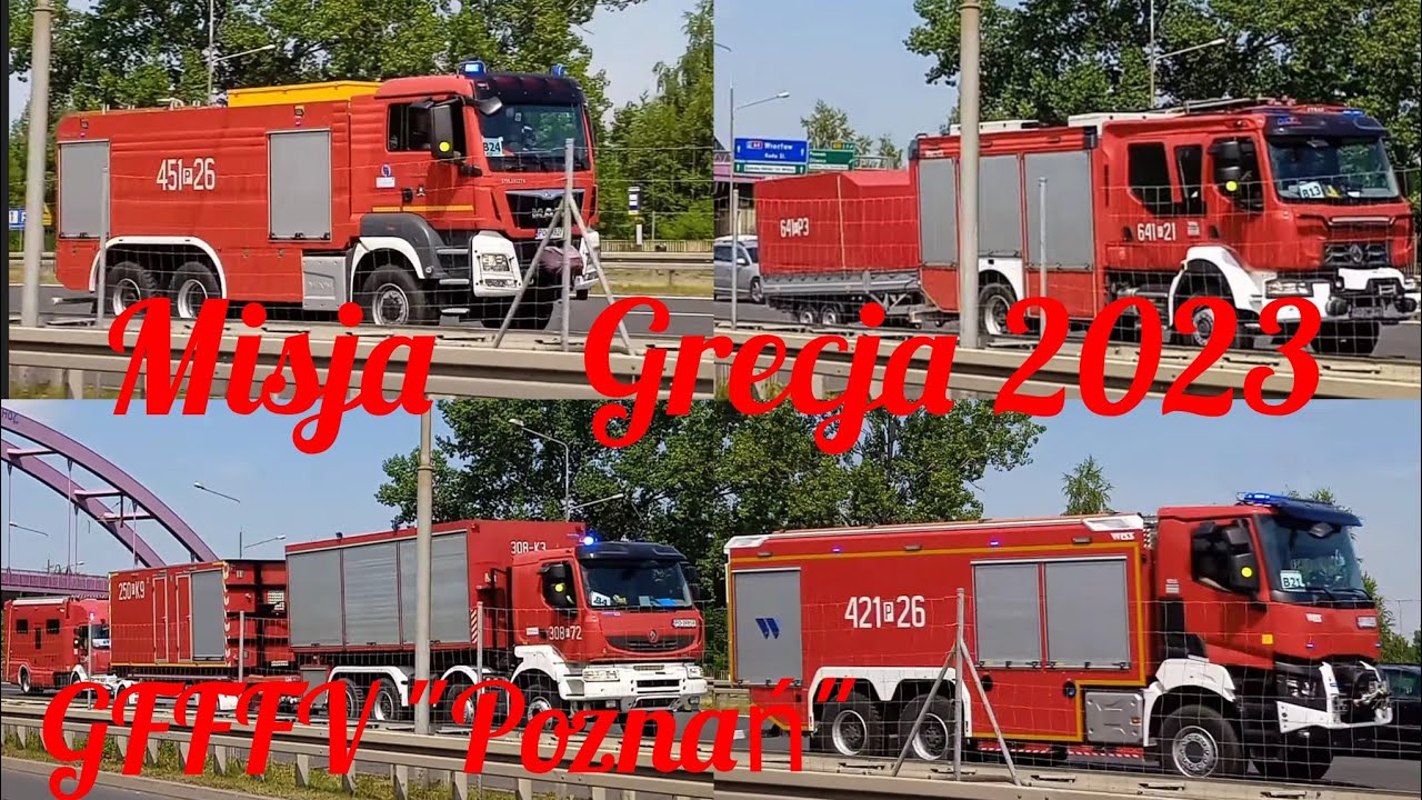 Misja Grecja2023 - Przejazd modułu GFFFV Poznań! 