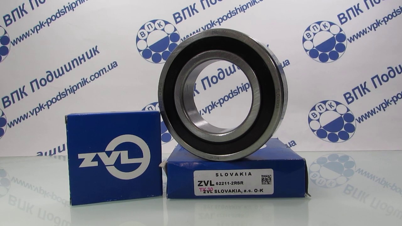 ВПК Подшипник 62211-2RSR ZVL 180511