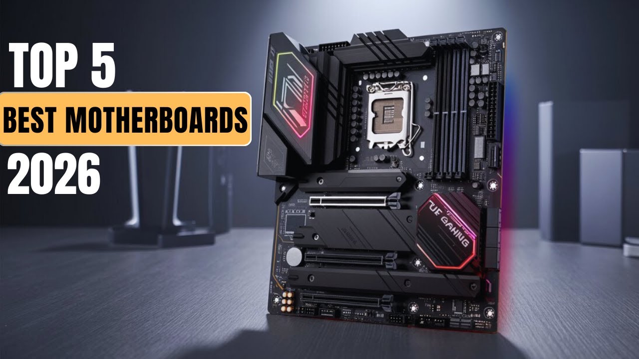 The Top 5 Best Motherboards of 2026!