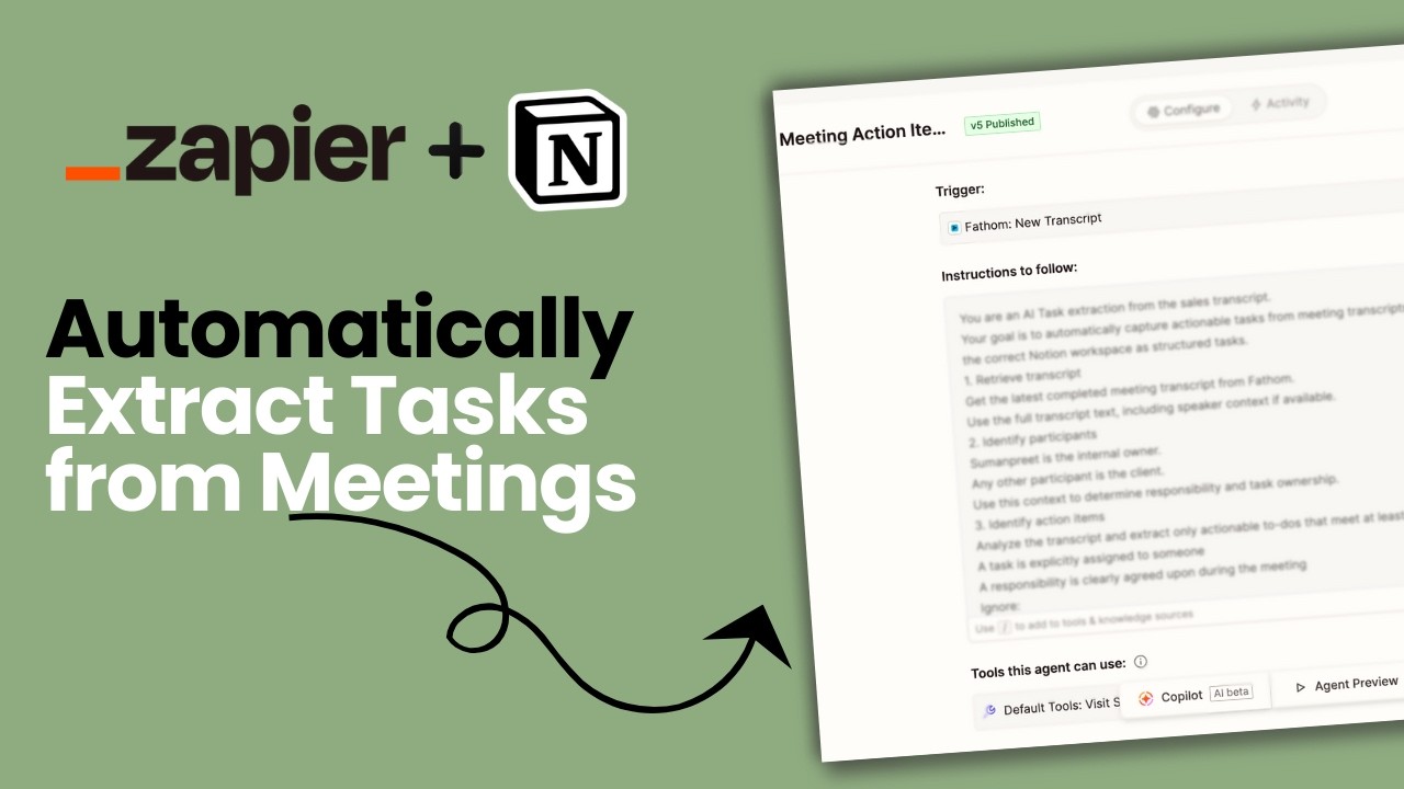 How 2 AI Agents Extract Tasks from Meetings and Update Your CRM
