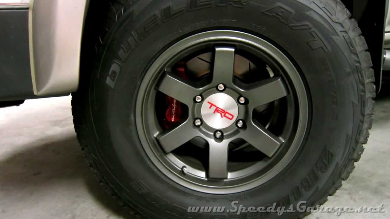 Tundra Brake Upgrade 13WL on 3rd Gen 4Runner Speedy's Garage