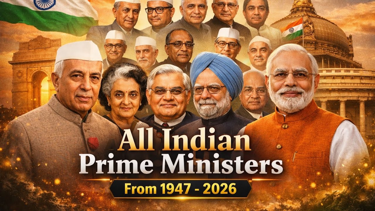 India&rsquo;s Prime Ministers Journey (1947&ndash;2026) | Full List & Timeline