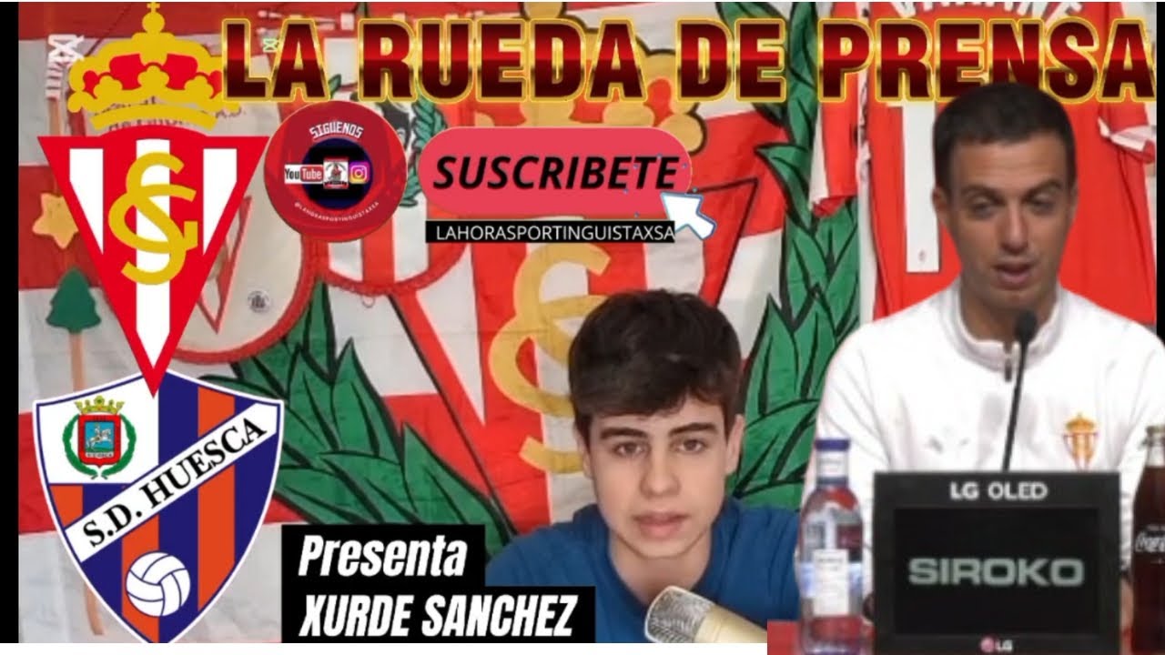 RUEDA  PRENSA Borja Jimenez , EXAMEN DE BORJA. ¿DONDE VA EL SPORTING? #ligahipermotion #GOL #Futbol 