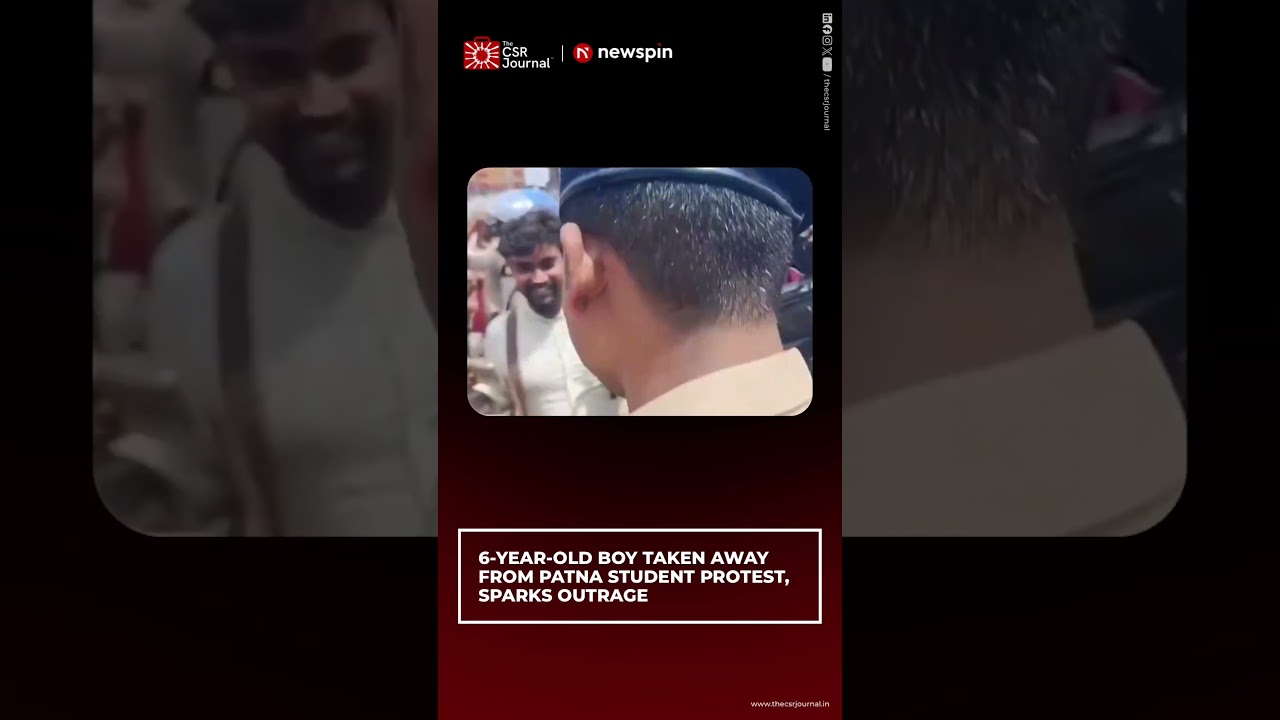 6-Year-Old Boy Taken Away From Patna Student Protest, Sparks Outrage