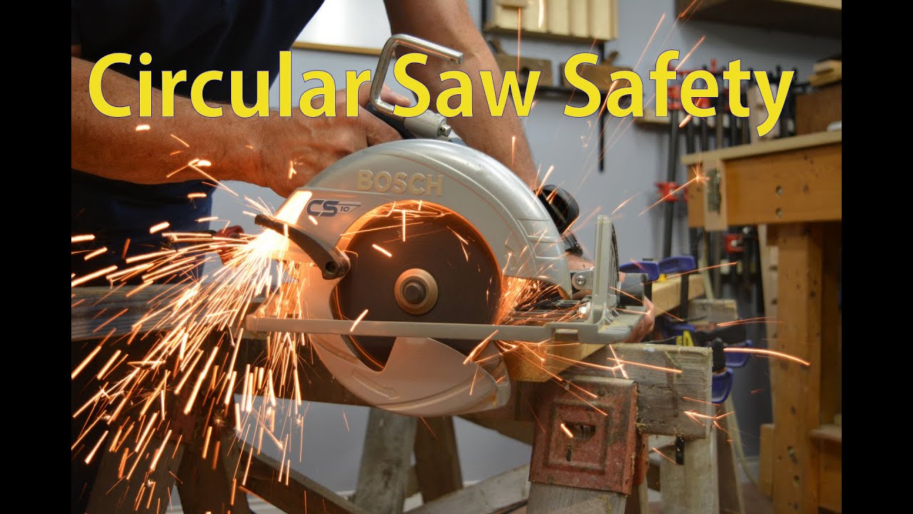 Using a Circular Saw Safely -  Beginners Woodworking #26
